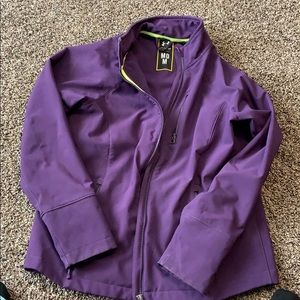 Purple under armour jacket